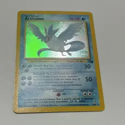 Pokemon TCG Articuno Fossil Holo Rare Unlimited 2/62 Wizards 1999 English READ - Image 1
