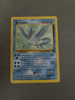Pokemon TCG Articuno Fossil 17/62 Non-Holo Rare - Image 1