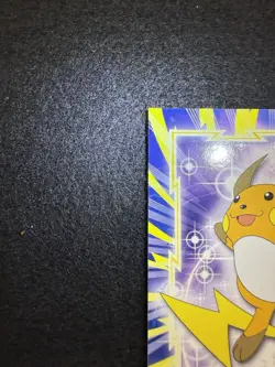 Pokemon Raichu #26 from Topps Black Logo in LP+/NM- condition! - Image 3