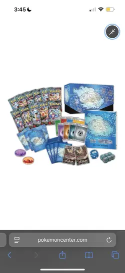 POKEMON CENTER SCARLET & VIOLET STELLAR CROWN SEALED ELITE TRAINER BOX - Image 2