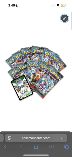 POKEMON CENTER SCARLET & VIOLET STELLAR CROWN SEALED ELITE TRAINER BOX - Image 3