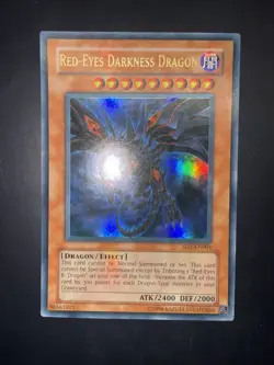 Red- Eyes Darkness Dragon SD1-EN001 1996 Yu- Gi- Oh! TCG - Image 1