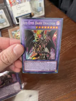 Yu-Gi-Oh! Red-Eyes Dark Dragoon RA02-EN021 Secret Rare 1st Edition Near Mint - Image 4