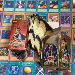 Yugioh KOREAN OPEN BOX LOt = COmplete 80 Sealed Packs AST + PSV - Image 1
