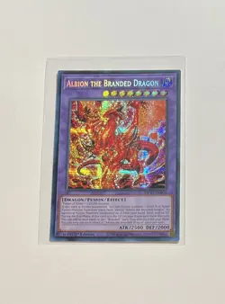 Yu-Gi-Oh! Albion The Branded Dragon #MP22-EN076 Prismatic Secret Rare (NM) - Image 1