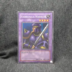Yu-Gi-Oh! Karbonala Warrior LOB-067 Rare Foil Title - Image 1