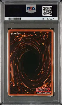 2006 Yu-Gi-Oh! Hamon, Lord of Striking Thunder SOI Unlimited Ultra Rare PSA 8 - Image 2