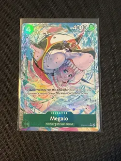 Megalo EB04-018 R ALT ART - The Azure Sea's Seven ENGLISH OP14 One Piece - Image 1