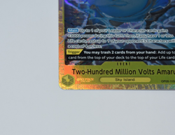 Two-Hundred Million Volts Amaru - Alternate Art - OP05-115 - One Piece - Image 4