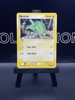 Pokemon TCG Electrike EX Emerald 48/106 Reverse Holo stamped 2005 NM - Image 2