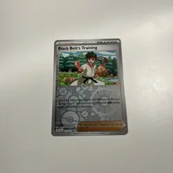 144/159 Black Belt’s Training | Reverse Holo | Journey Together | Pokemon TCG - Image 1