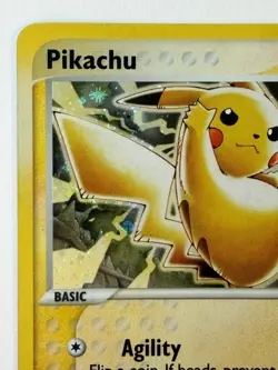 Pikachu 012 Black Star Promo 2003 Holo EX Series Collector's Tin Pokemon Card LP - Image 3