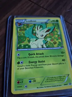 Pokemon Leafeon BW87 Black & White Promos Holo - Image 2