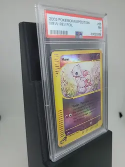 Mew Reverse Holo Foil 2002 Pokemon Expedition #55 PSA 7 Rare Nintendo E-Reader - Image 2