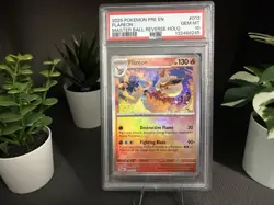 Pokemon TCG Flareon Master Ball Reverse Holo 013/131 Prismatic Evolutions PSA 10 - Image 1
