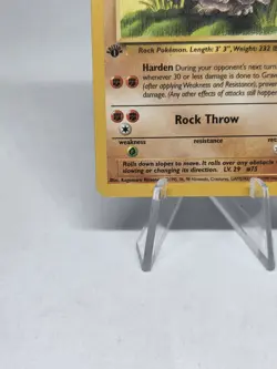 Pokemon TCG Graveler 1st Edition Fossil 37/62 Vintage! WOTC! 3rd Ever Set! - Image 4