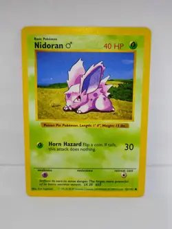 Nidoran - Shadowless - 55/102 Base Set - Pokemon TCG - 1999 HP - Image 1