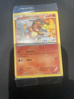 Charmander - 17/113 - Pokemon Legendary Treasures SEALED Build-A-Bear Promo NM - Image 3