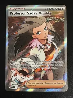 Professor Sada's Vitality 239/182 Pokemon Paradox Rift Ultra Rare Holo NM - Image 3