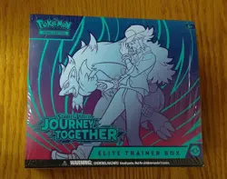 Pokemon TCG Scarlet & Violet Journey Together Elite Trainer Box ETB Sealed New - Image 1