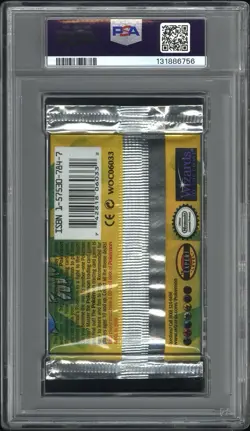 1999 Pokemon Base Set Booster Pack PSA 9 Thin Font Unlimited Venusaur Art - Image 2