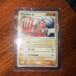 Moderately Played Pokemon 2006 EX Collector's Tins Groudon ex Nintendo Promo 038 - Image 2