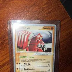 Moderately Played Pokemon 2006 EX Collector's Tins Groudon ex Nintendo Promo 038 - Image 3