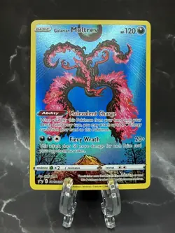 Galarian Moltres SWSH284 Sword & Shield Promo Black Star Pokemon - Image 1