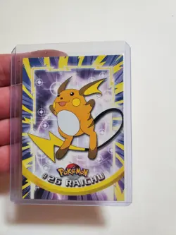 Pokemon Raichu #26 from Topps GREEN Logo in LP/NM - Image 1