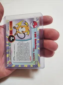 Pokemon Raichu #26 from Topps GREEN Logo in LP/NM - Image 2