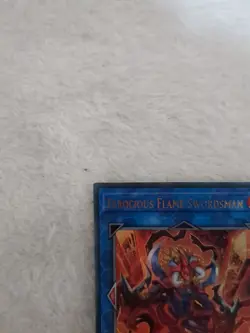 DUOV-EN032 Ferocious Flame Swordsman Ultra Rare 1st Edition YuGiOh Card - Image 2