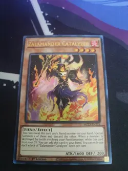 Yugioh! Zalamander Catalyzer - MP23-EN216 - Ultra Rare - 1st Edition Near Mint, - Image 1