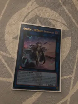 Yugioh Galatea-i, the Orcust Automaton BLMM-EN052 Ultra Rare 1st Ed LP - Image 1