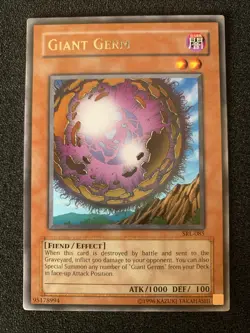 Yu-Gi-Oh! Giant Germ (SRL-085) Spell Ruler Unlimited NM - Image 1