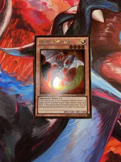 Yugioh! Eclipse Wyvern PGLD-EN041 Premium Gold Rare 1st Edition Light Play - Image 1