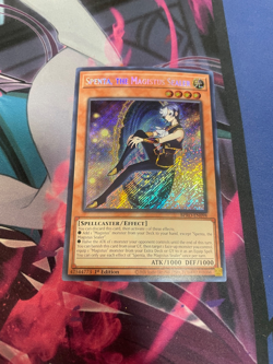 YUGIOH - SPENTA THE MAGISTUS SEALER - BPRO - 1ST ED - NM - SECRET RARE - Image 1