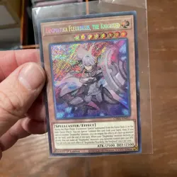 Yu-Gi-Oh! Dogmatika Fleurdelis, the Knighted ROTD-EN008 Secret Rare 1st Edition - Image 1