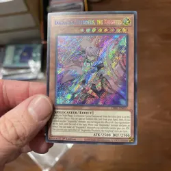 Yu-Gi-Oh! Dogmatika Fleurdelis, the Knighted ROTD-EN008 Secret Rare 1st Edition - Image 2