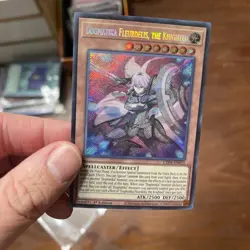 Yu-Gi-Oh! Dogmatika Fleurdelis, the Knighted ROTD-EN008 Secret Rare 1st Edition - Image 3