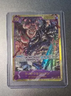One Piece TCG Kaido & Linlin OP08-119 SEC Japanese - Image 2