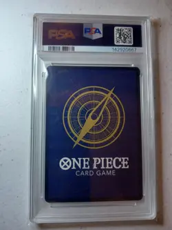 PSA 10 Gem Mint One Piece PRB02-002 Trafalgar Law Alternate Art English - Image 2