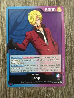 Sanji Leader OP12-041 - One Piece TCG: Legacy of the Master- English - Image 1