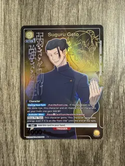 Union Arena Suguru Geto 1 Star Alt (Alternate Art) - UEX02BT/JJK-2-003 English - Image 1