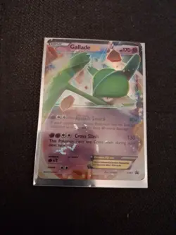 Pokemon TCG Gallade-EX Holo Black Star Promo Card XY45 - Image 1