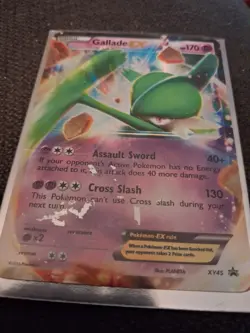 Pokemon TCG Gallade-EX Holo Black Star Promo Card XY45 - Image 2