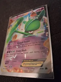 Pokemon TCG Gallade-EX Holo Black Star Promo Card XY45 - Image 3