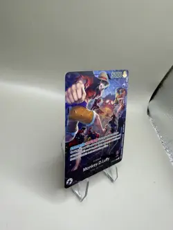 Monkey.D.Luffy PSA Magazine OP05-060 One Piece Promotion Cards Foil CLEAN GRADE - Image 3