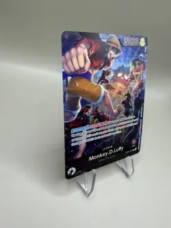 Monkey.D.Luffy PSA Magazine OP05-060 One Piece Promotion Cards Foil CLEAN GRADE - Image 4