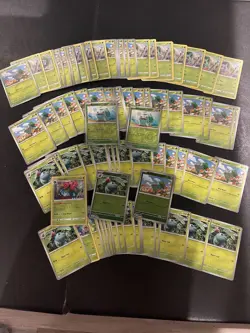 Pokemon Card Lot 84x Bulbasaur Ivysaur Venusaur - Reverse Holos Holo - Image 1