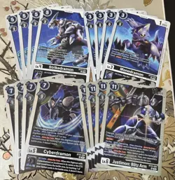 Digimon Card Game Core Deck Justimon BT23 Playsets - Image 1